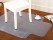 Non-slip PVC Chair Mat for Protecting Floor Surface - 120x90cm