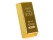 Gold Bar Shaped Heavy 1kg Paperweight / Door Stop