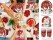 Disposable Paper Cutlery Set 30pcs Christmas Deco