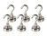 6pcs Powerful Neodymium Heavy Duty Magnetic Hooks