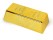 Gold Bar Shaped Heavy 1kg Paperweight / Door Stop