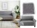 Waterproof 2-Seater Sofa Cover Furniture Protector Cover