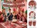 Disposable Paper Cutlery Set 30pcs Christmas Deco