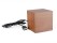 Wooden Cube LED Digital Alarm Clock