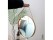 Metal & Glass Round Wall Mirror 38cm