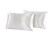 Fashion Satin Pillow Case Cover White