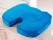 Memory Foam Chair Seat Cushion Pillow Blue