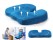 Memory Foam Chair Seat Cushion Pillow Blue