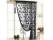 Black Butterfly Polyester FibreTassel String Curtain