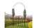 Archway Arch + Gate for Garden Vintage Decor - 2.2M H