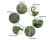 2x3m Camo Netting - Woodland Camouflage for Hunting & Sunshade
