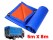 Heavy Duty Tarpaulin Covers Waterproof 5x8M