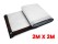 Clear Tarp 2x2m NZ - Heavy Duty, Waterproof, Grommets