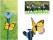 2Pcs Solar Powered Garden Flying Butterfly J
