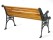 Classics Park Bench Garden Bench Cast Iron Ends