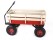 Pulling Wagon with Wood Panel for Kids or Gardening