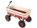Pulling Wagon with Wood Panel for Kids or Gardening
