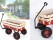 Pulling Wagon with Wood Panel for Kids or Gardening
