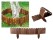 Garden Wooden Fence Landscape Edging Border