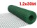 Green 1.2x30m PVC Coated Wire Netting Fence 60mm Grid