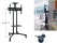 Mobile TV Stand with Wheels for 32"-65" TVs