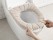 Soft and Warm Fabric Toilet Seat Cover