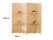 Bamboo Room Divider 180cm with Shelves