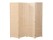 4-Leaf Bamboo Folding Screen Privacy Room Divider