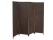 Woven Design Folding Screen Privacy Room Divider - Coffee