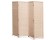 4-Leaf Bamboo Folding Screen Privacy Room Divider