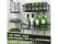 Black Bathroom Shower Organiser Set, Wall-Mounted Caddies