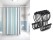 12PCS Shower Curtain Hooks Rings Rust Proof