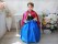 Anna Princess Dress with Cloak for Kids Cosplay Small 110cm
