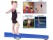 Foldable Gymnastics Balance Beam, 2.4m, Suede Cover