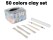 Polymer Clay Kits 50 Colours