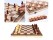 2-in-1 Magnetic Wooden Chess Set | 39cm Folding Board