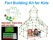 Kids Tent Childrens DIY Kits for Fort + Tent Cloth