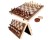 2-in-1 Magnetic Wooden Chess Set | 39cm Folding Board