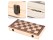 2-in-1 Magnetic Wooden Chess Set | 39cm Folding Board