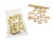 Wood Scrabble Tiles for Crafts, Games & Jewellery (100-Pack)