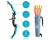 2-Pack Kids LED Bow & Arrow Set - 20 Suction Cup Arrows, Target