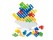Stack Attack Tetra Balance Tower Game 48pc Blocks
