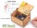 "You Are My Sunshine" Wooden Music Box - Hand Crank Gift
