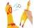 Screaming Rubber Chicken Dog Toy | Squeaker & Chew Toy | 30cm
