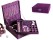 Jewellery Box / Jewelery Case 2-Tier Purple