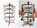 Rotatable Jewellery Earring Display Stand - 144 Holes