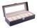 Delicate Leather Watch Box Case - 6 Slots