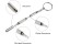 Eyeglass Repair Kit with Screws, Nuts & Nose Pads