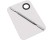 Stainless Steel Cosmetic Makeup Palette Artist Tool with Spatula