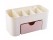 Make-Up Storage Box With Drawer - Pink